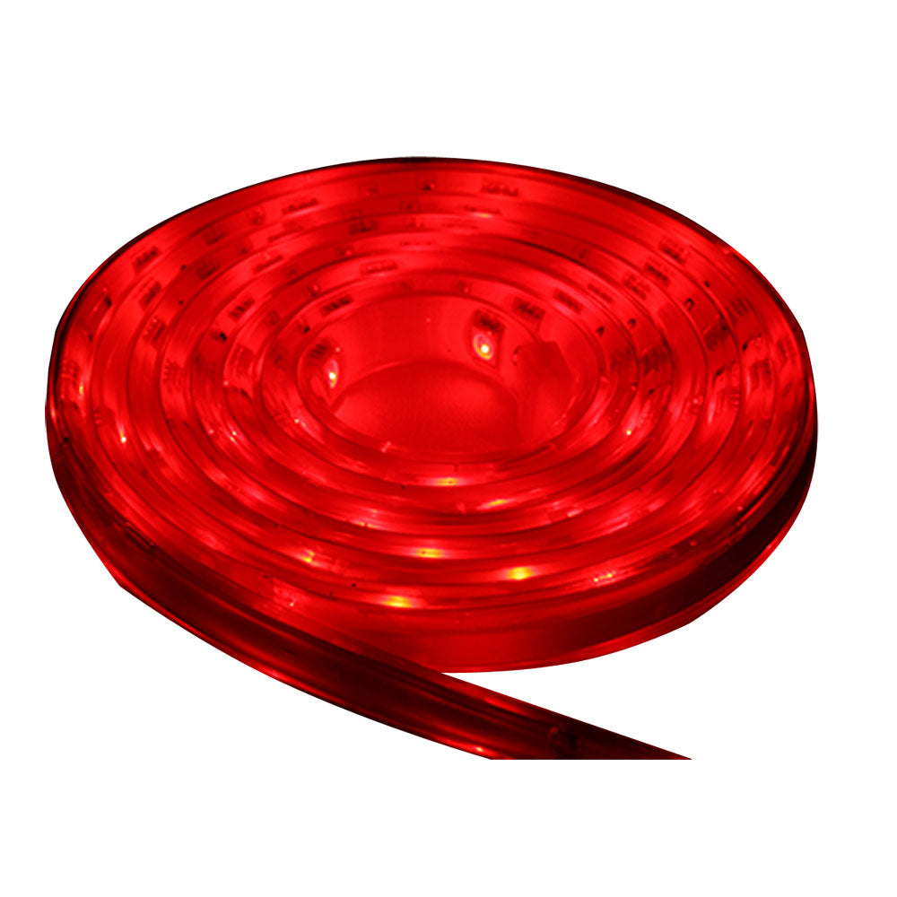 Red Waterproof Flexible Light Strip - Marine Rated