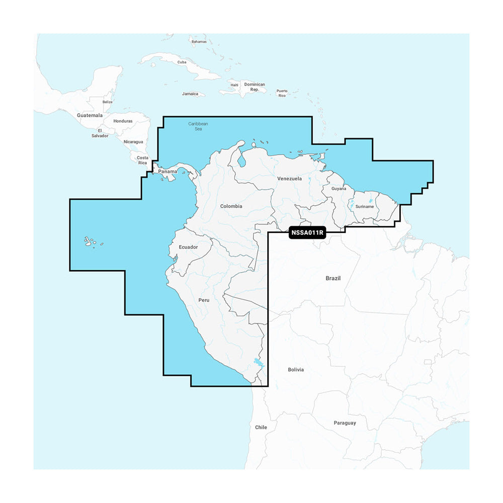 Garmin Navionics+ NSSA011R South America (North) [010-C1452-20]