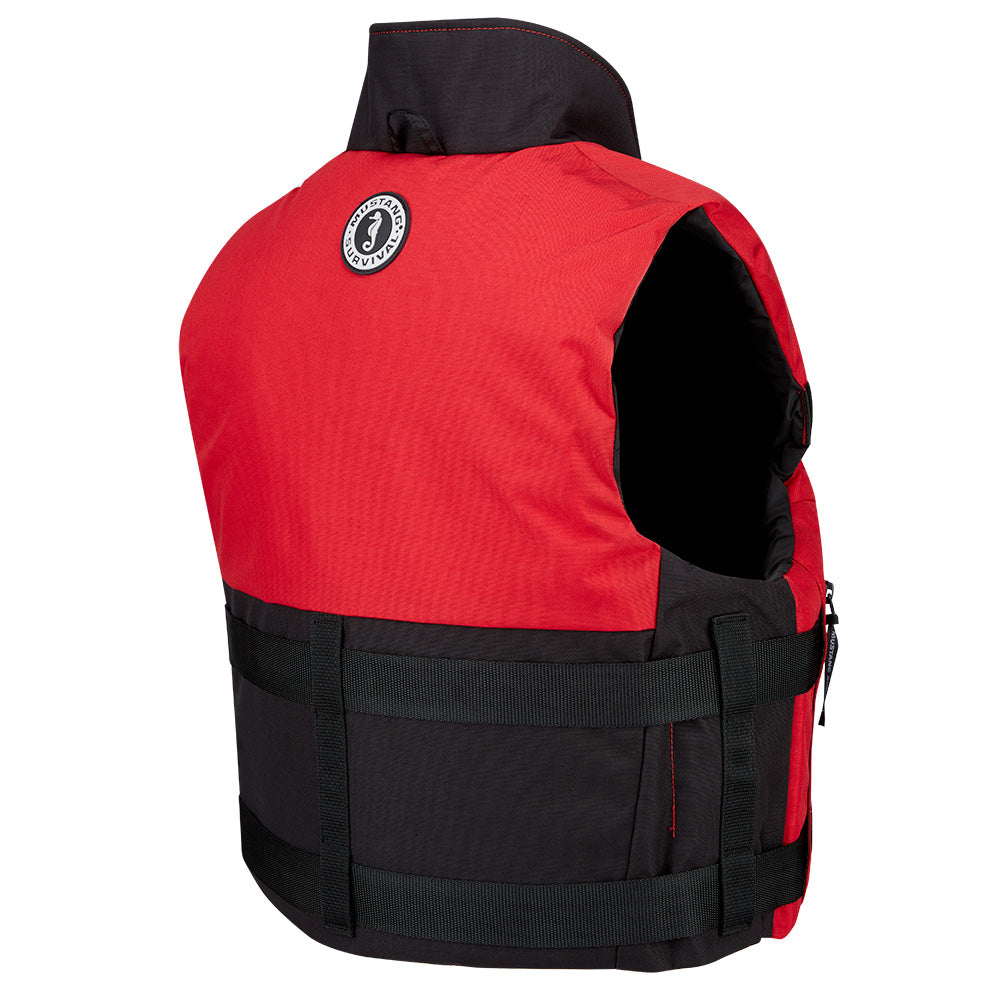 Mustang Accel 100 Foam Fishing Vest - XL - Red-Black [MV462602-123-XL-216]