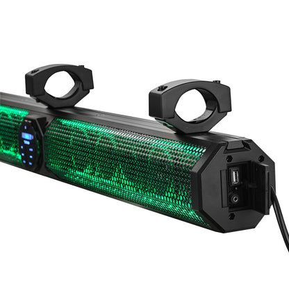 DS18 37" Marine Amplified Sound Bar w/Bluetooth 1200W w/10 Speaker System  RGB LED [SB37BTXRGB]