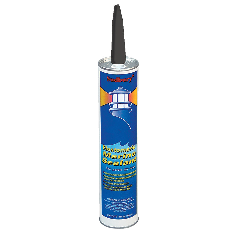 Sudbury Elastomeric Marine Sealant - 10oz Cartridge - Black [302 ...