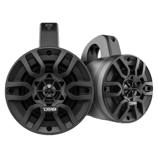 DS18 HYDRO 4" Wakeboard Tower Speakers - 300W - Black [MP4TP/BK]